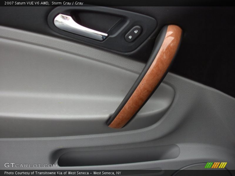 Storm Gray / Gray 2007 Saturn VUE V6 AWD