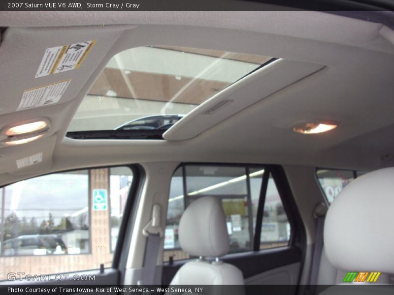 Storm Gray / Gray 2007 Saturn VUE V6 AWD