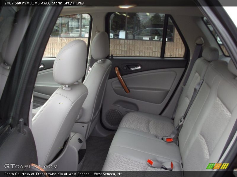 Storm Gray / Gray 2007 Saturn VUE V6 AWD