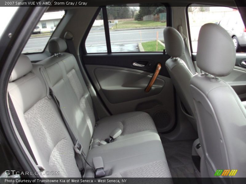 Storm Gray / Gray 2007 Saturn VUE V6 AWD