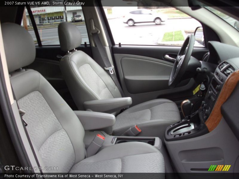 Storm Gray / Gray 2007 Saturn VUE V6 AWD