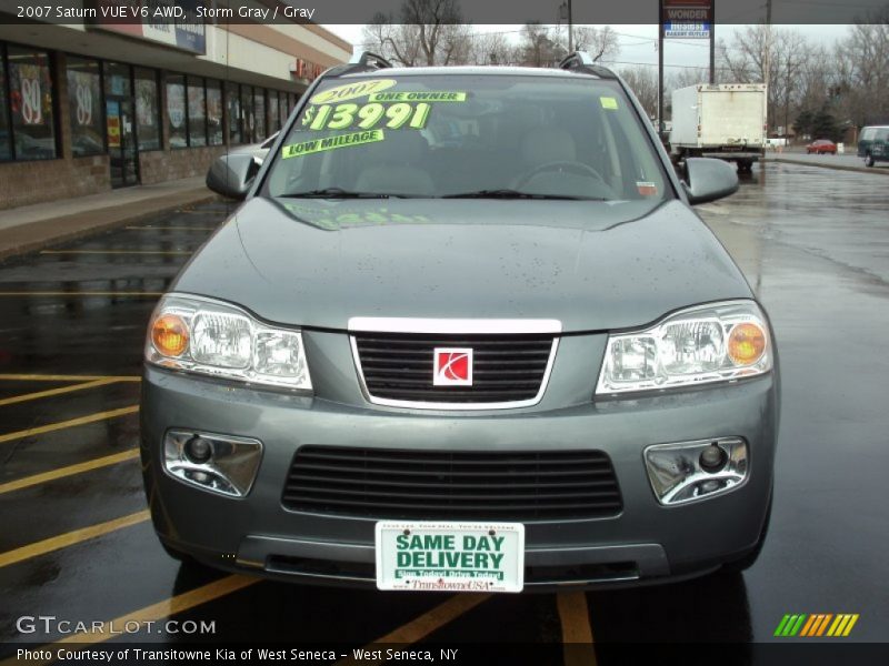 Storm Gray / Gray 2007 Saturn VUE V6 AWD