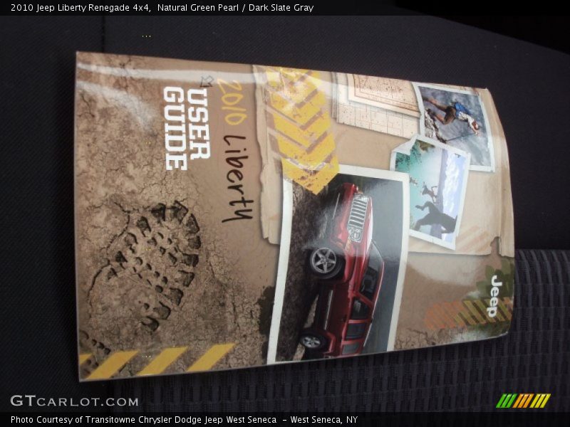 Natural Green Pearl / Dark Slate Gray 2010 Jeep Liberty Renegade 4x4