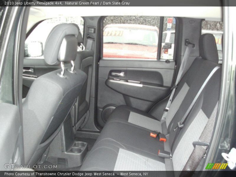 Natural Green Pearl / Dark Slate Gray 2010 Jeep Liberty Renegade 4x4