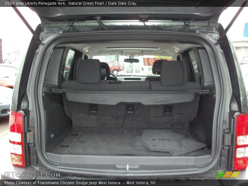 Natural Green Pearl / Dark Slate Gray 2010 Jeep Liberty Renegade 4x4