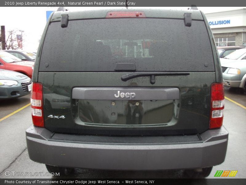Natural Green Pearl / Dark Slate Gray 2010 Jeep Liberty Renegade 4x4