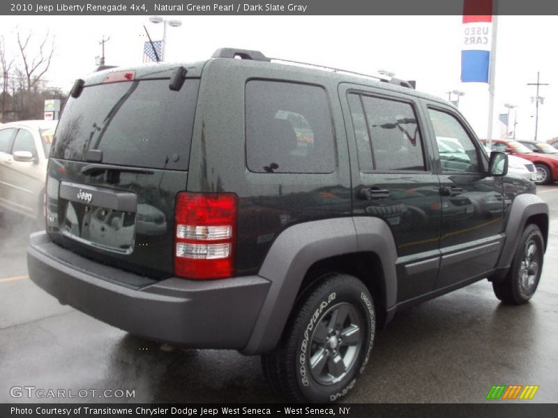 Natural Green Pearl / Dark Slate Gray 2010 Jeep Liberty Renegade 4x4