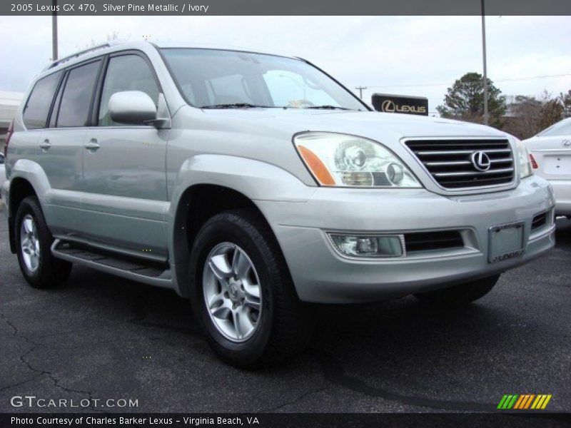 Silver Pine Metallic / Ivory 2005 Lexus GX 470