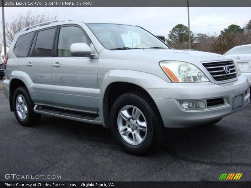 Silver Pine Metallic / Ivory 2005 Lexus GX 470