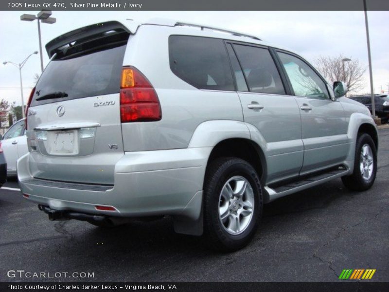 Silver Pine Metallic / Ivory 2005 Lexus GX 470
