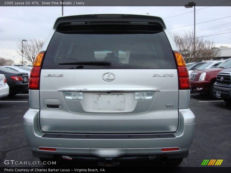 Silver Pine Metallic / Ivory 2005 Lexus GX 470