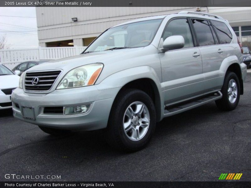 Silver Pine Metallic / Ivory 2005 Lexus GX 470