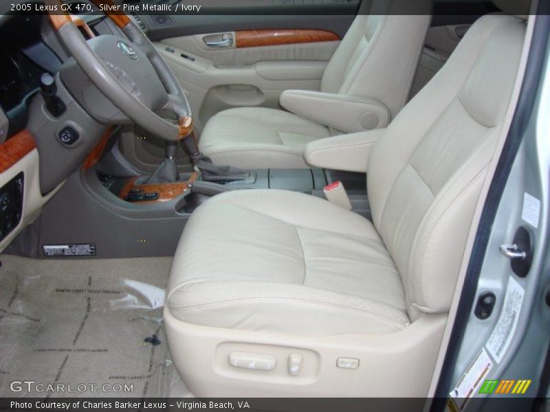 Silver Pine Metallic / Ivory 2005 Lexus GX 470