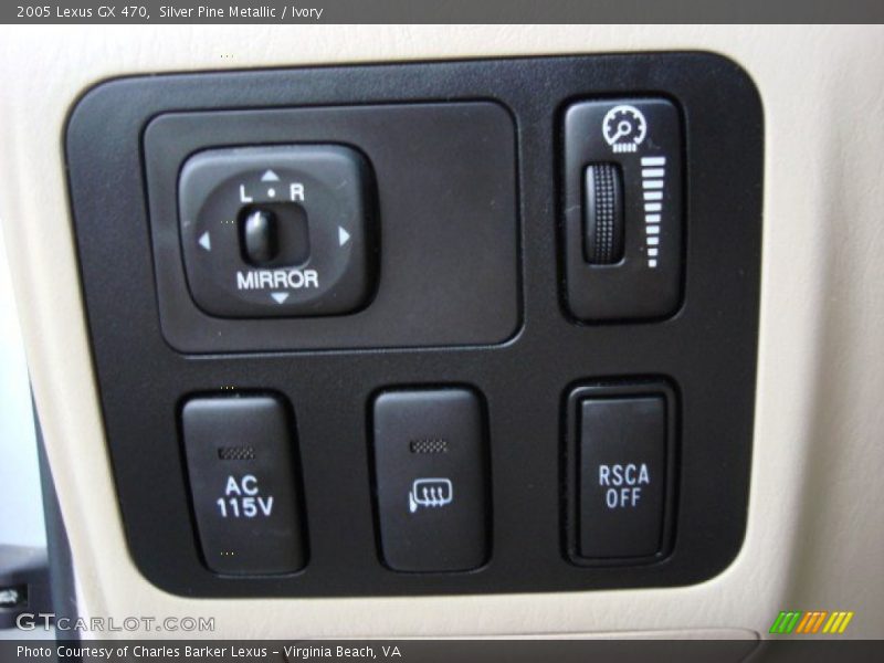 Silver Pine Metallic / Ivory 2005 Lexus GX 470