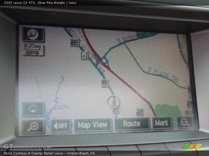 Silver Pine Metallic / Ivory 2005 Lexus GX 470