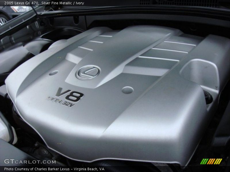 Silver Pine Metallic / Ivory 2005 Lexus GX 470
