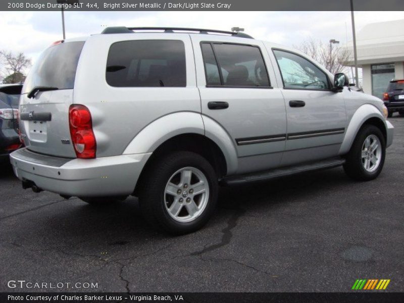Bright Silver Metallic / Dark/Light Slate Gray 2008 Dodge Durango SLT 4x4