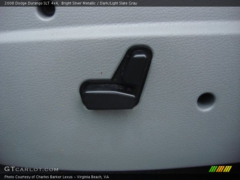 Bright Silver Metallic / Dark/Light Slate Gray 2008 Dodge Durango SLT 4x4