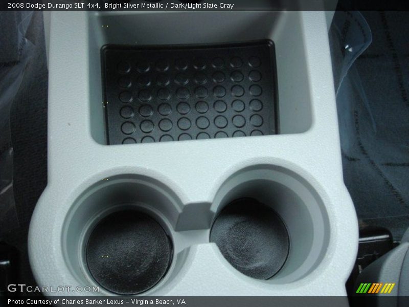 Bright Silver Metallic / Dark/Light Slate Gray 2008 Dodge Durango SLT 4x4