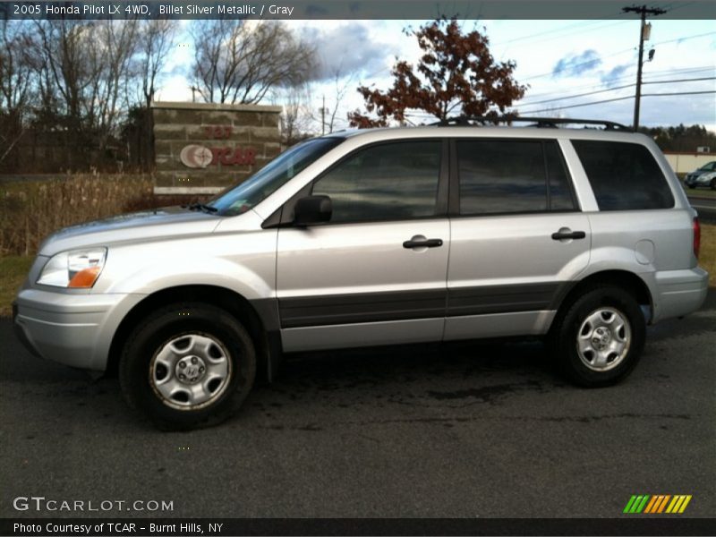 Billet Silver Metallic / Gray 2005 Honda Pilot LX 4WD