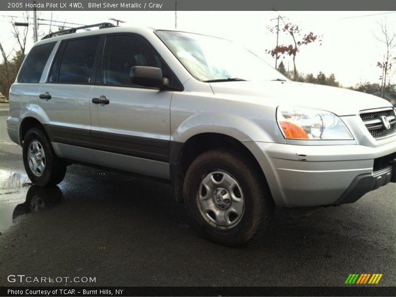 Billet Silver Metallic / Gray 2005 Honda Pilot LX 4WD