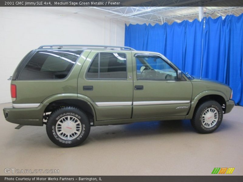  2001 Jimmy SLE 4x4 Medium Sage Green Metallic