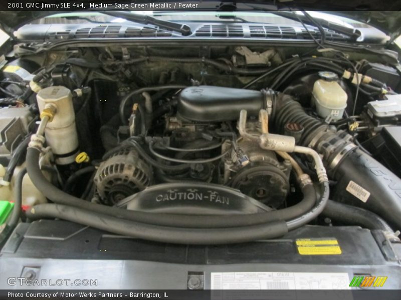  2001 Jimmy SLE 4x4 Engine - 4.3 Liter OHV 12-Valve V6
