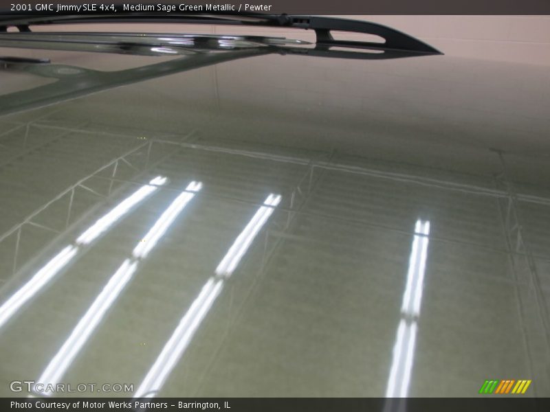 Medium Sage Green Metallic / Pewter 2001 GMC Jimmy SLE 4x4