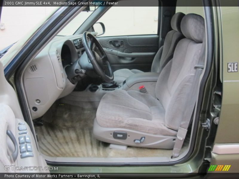  2001 Jimmy SLE 4x4 Pewter Interior