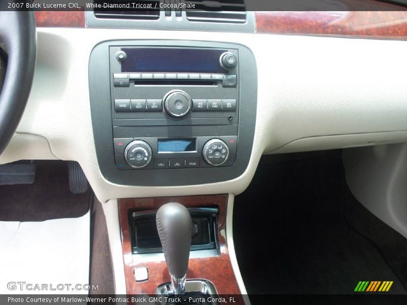 White Diamond Tricoat / Cocoa/Shale 2007 Buick Lucerne CXL