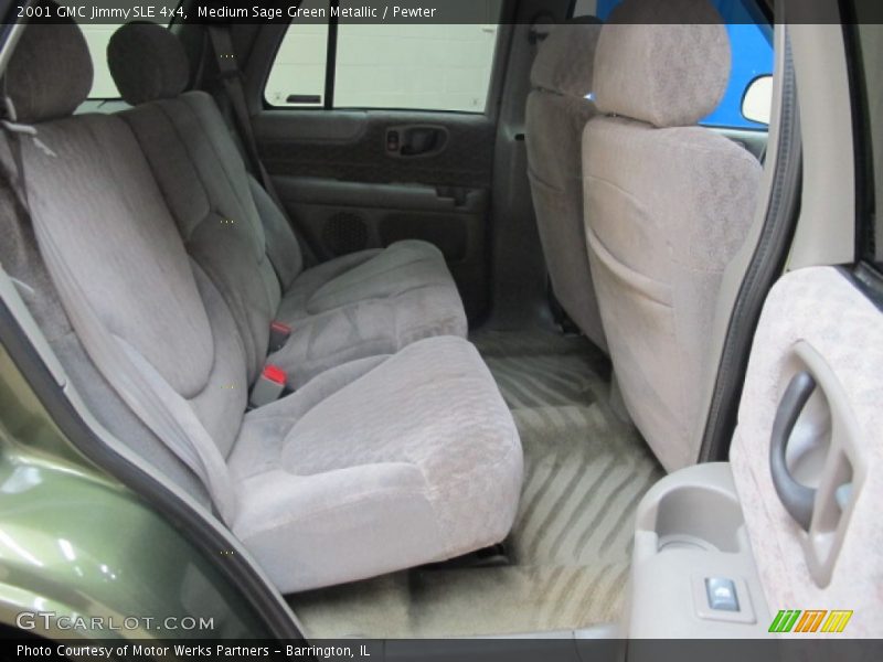 Medium Sage Green Metallic / Pewter 2001 GMC Jimmy SLE 4x4