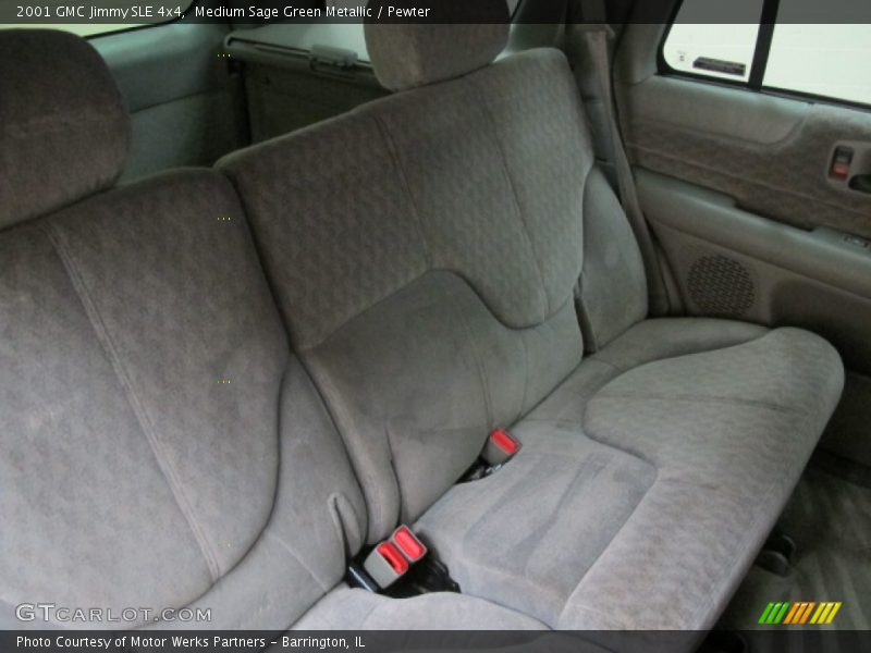 Medium Sage Green Metallic / Pewter 2001 GMC Jimmy SLE 4x4