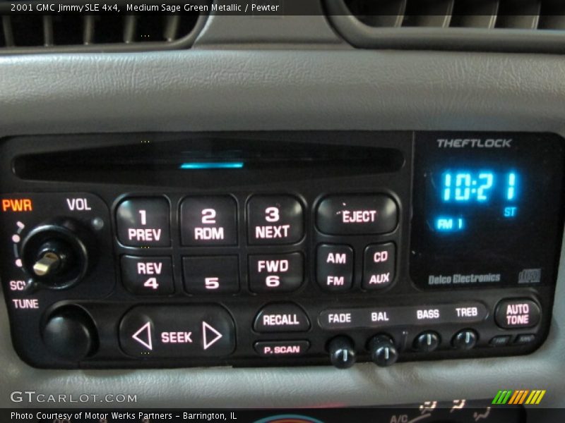 Audio System of 2001 Jimmy SLE 4x4