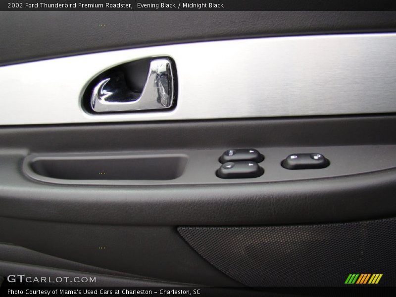 Evening Black / Midnight Black 2002 Ford Thunderbird Premium Roadster
