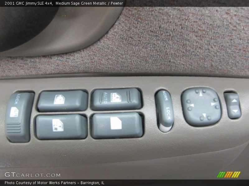 Controls of 2001 Jimmy SLE 4x4