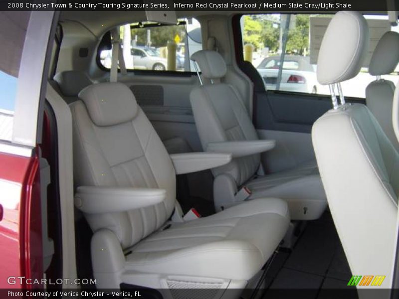 Inferno Red Crystal Pearlcoat / Medium Slate Gray/Light Shale 2008 Chrysler Town & Country Touring Signature Series