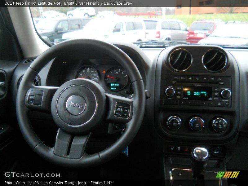 Bright Silver Metallic / Dark Slate Gray 2011 Jeep Patriot Latitude 4x4