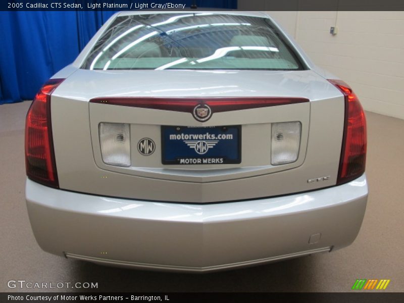 Light Platinum / Light Gray/Ebony 2005 Cadillac CTS Sedan