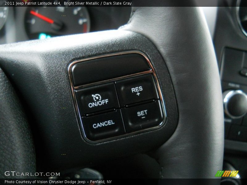 Bright Silver Metallic / Dark Slate Gray 2011 Jeep Patriot Latitude 4x4