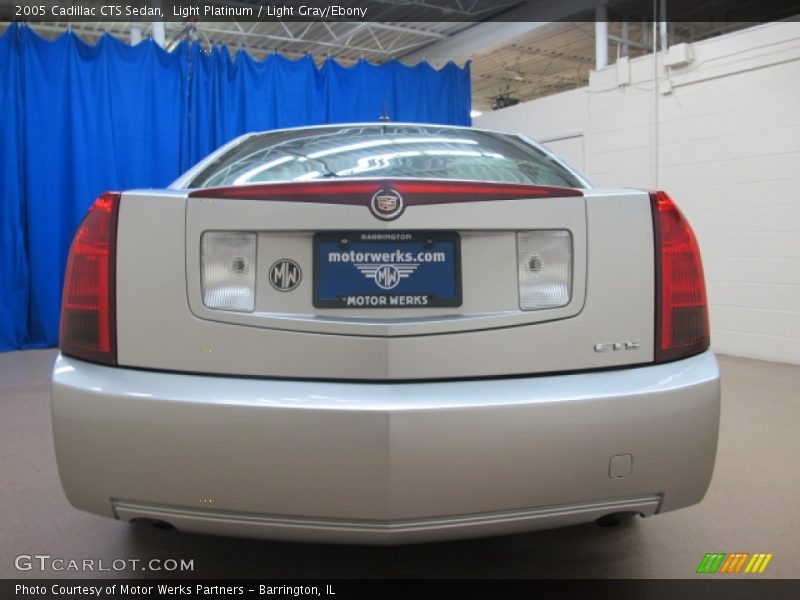 Light Platinum / Light Gray/Ebony 2005 Cadillac CTS Sedan