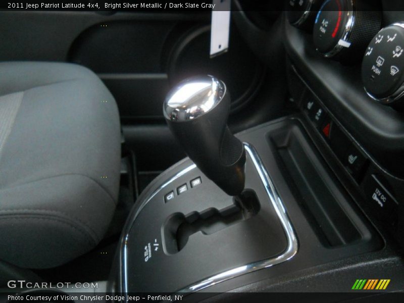 Bright Silver Metallic / Dark Slate Gray 2011 Jeep Patriot Latitude 4x4