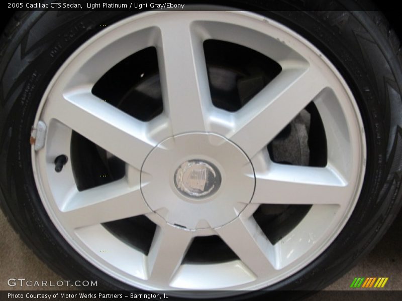Light Platinum / Light Gray/Ebony 2005 Cadillac CTS Sedan