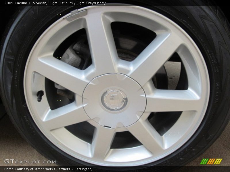 Light Platinum / Light Gray/Ebony 2005 Cadillac CTS Sedan