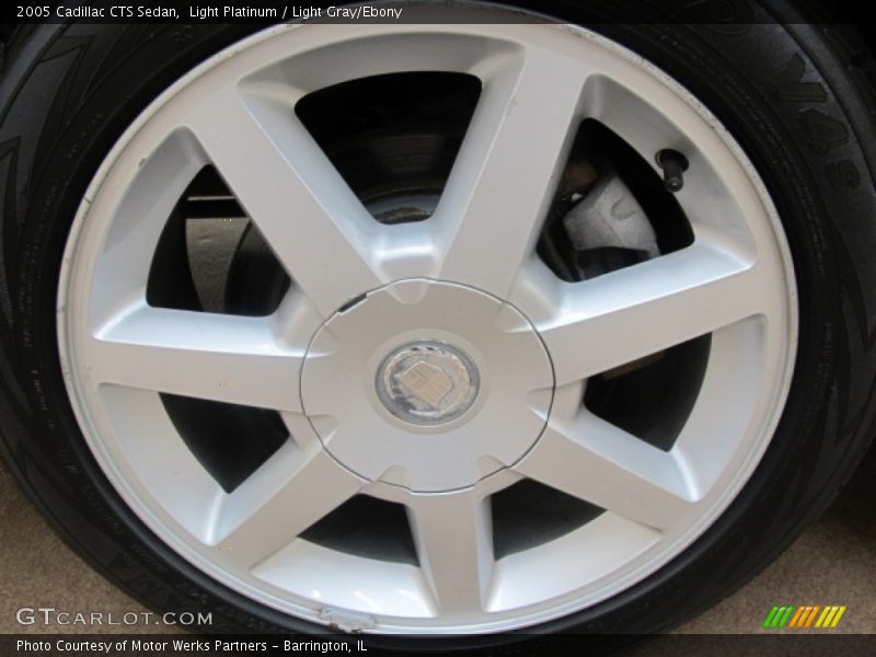 Light Platinum / Light Gray/Ebony 2005 Cadillac CTS Sedan