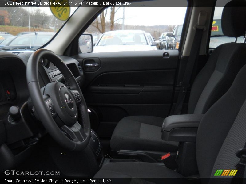 Bright Silver Metallic / Dark Slate Gray 2011 Jeep Patriot Latitude 4x4