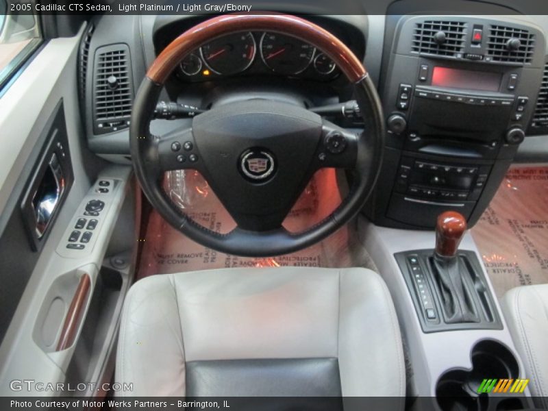 Light Platinum / Light Gray/Ebony 2005 Cadillac CTS Sedan