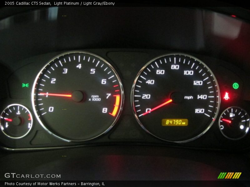 Light Platinum / Light Gray/Ebony 2005 Cadillac CTS Sedan