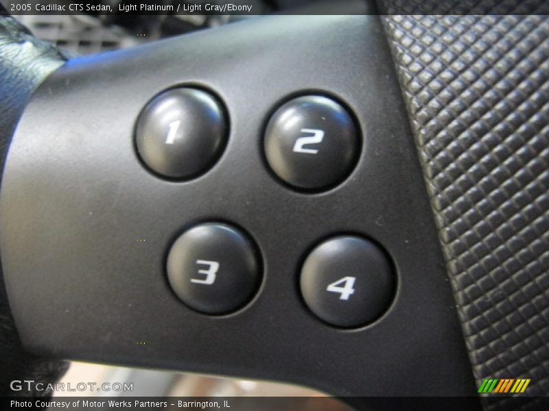 Light Platinum / Light Gray/Ebony 2005 Cadillac CTS Sedan