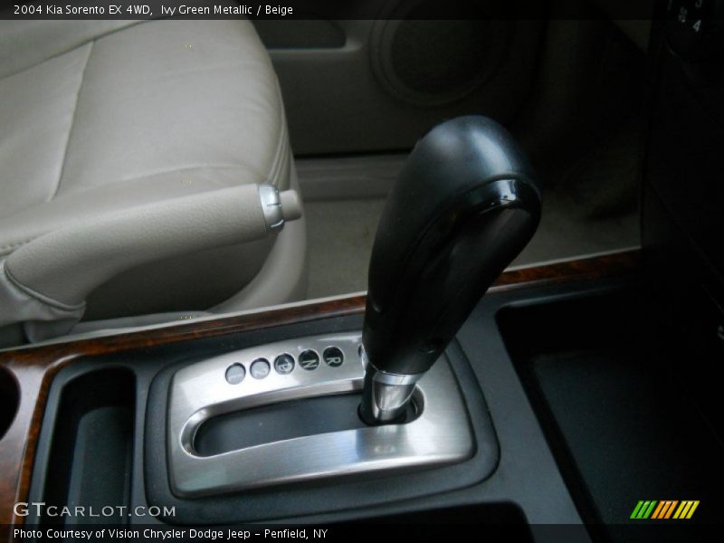 Ivy Green Metallic / Beige 2004 Kia Sorento EX 4WD