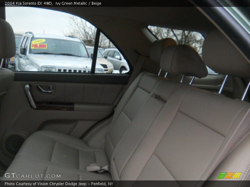 Ivy Green Metallic / Beige 2004 Kia Sorento EX 4WD